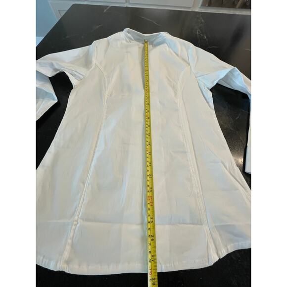NWT Schneiders Cowgirl Royalty zip front long sleeve white show shirt L - Picture 4 of 10